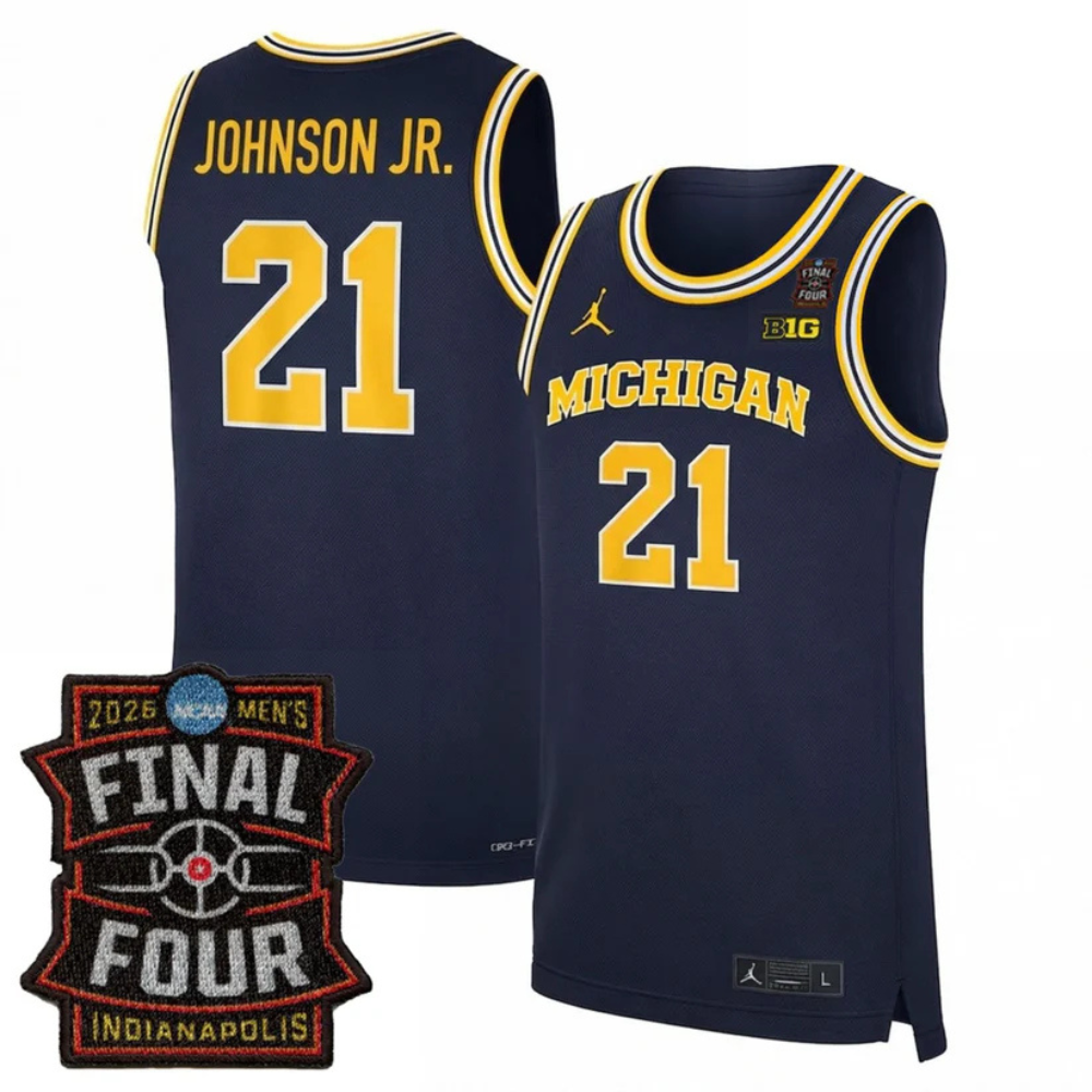 Michigan Wolverines Final Four 25/26 Collector's Stitched Jersey