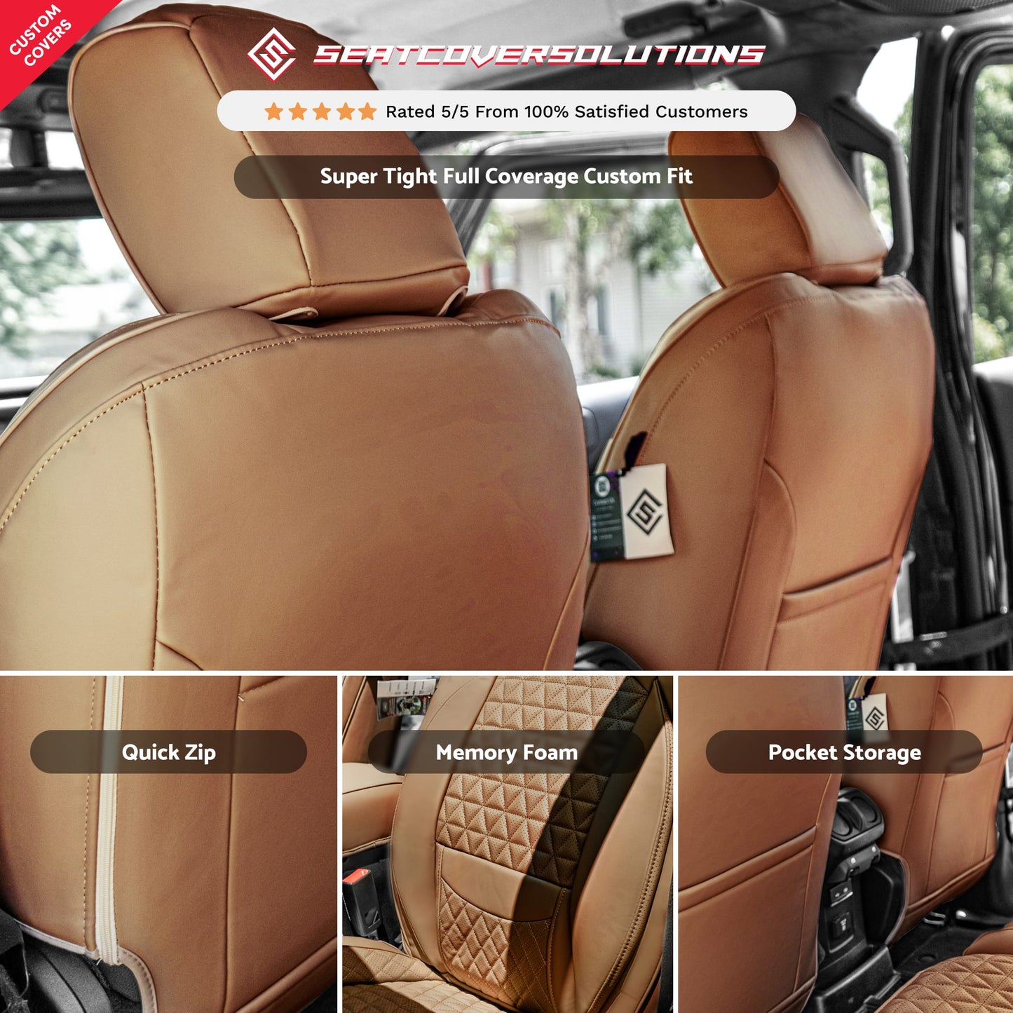 Custom Luxury Seat Covers